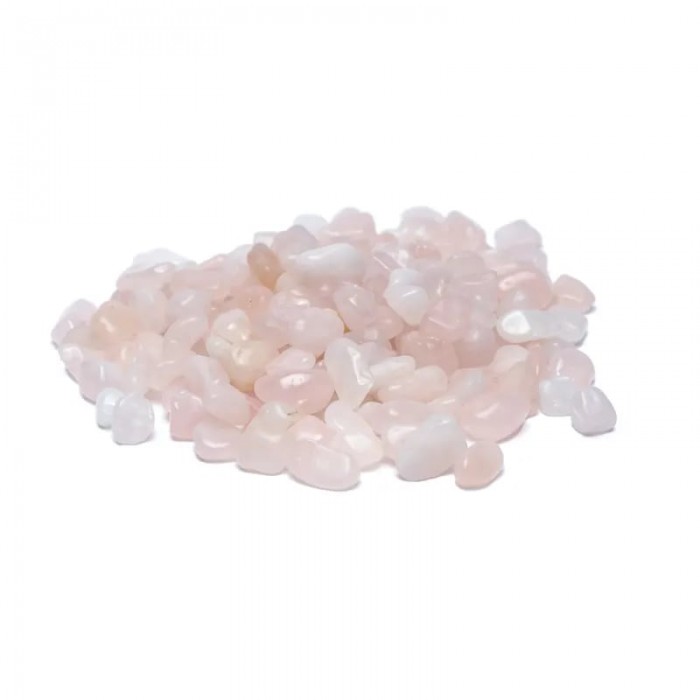 Ροζ Χαλαζίας μίνι Βότσαλα 100gr - Rose Quartz Βότσαλα - Πέτρες (Tumblestones)